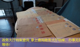 政务大厅档案查询_掌上查询政务大厅档案，办事无需等待！
