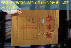 安徽省天长市个人档案查询平台开通，助力人才发展