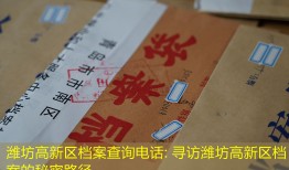 潍坊高新区档案查询电话: 寻访潍坊高新区档案的秘密路径