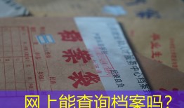 网上能查询档案吗？