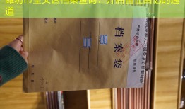 潍坊市奎文区档案查询：开启留住回忆的通道