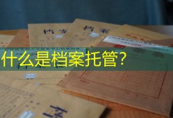 什么是档案托管？
