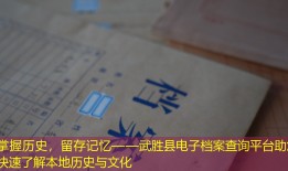 掌握历史，留存记忆——武胜县电子档案查询平台助您快速了解本地历史与文化