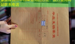 掌握隆回二中档案查询的方法：拨打查询网站联系电话