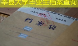 莘县大学毕业生档案查询