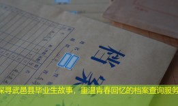 探寻武邑县毕业生故事，重温青春回忆的档案查询服务