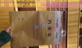 宜兴的档案查询系统_宜兴市推出便民查询服务，助力维护人事档案。