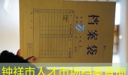 钟祥市人才市场档案查询
