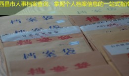 西昌市人事档案查询：掌握个人档案信息的一站式指南