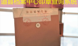 道县档案中心印章查询系统
