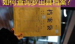 如何查询罗田县档案？