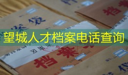 望城人才档案电话查询