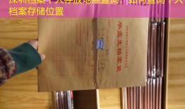 深圳档案个人存放地点查询：如何查询个人档案存储位置