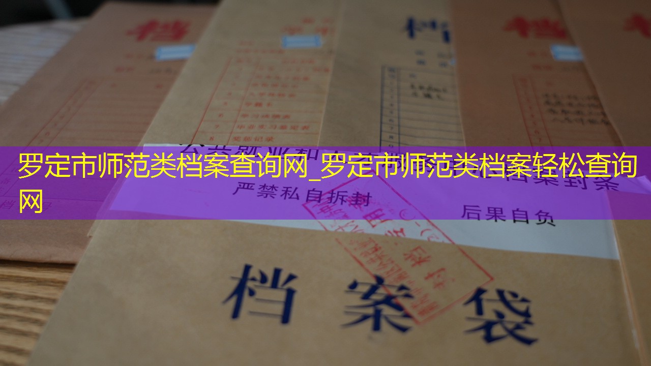 档案查询