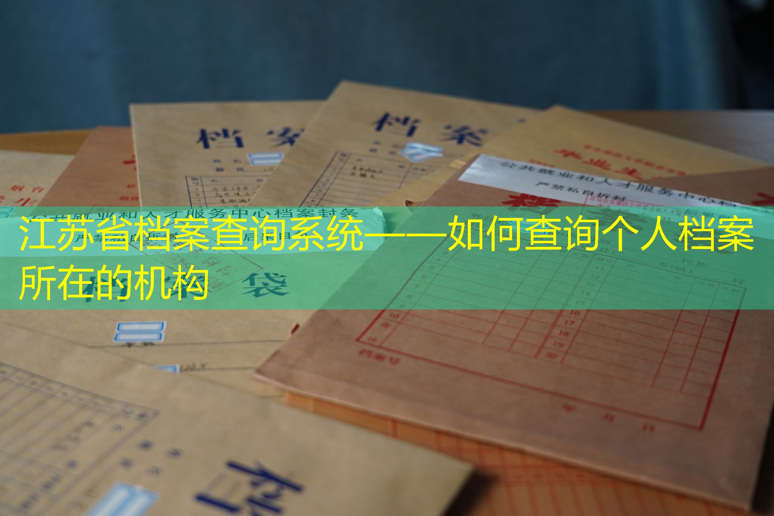 档案查询