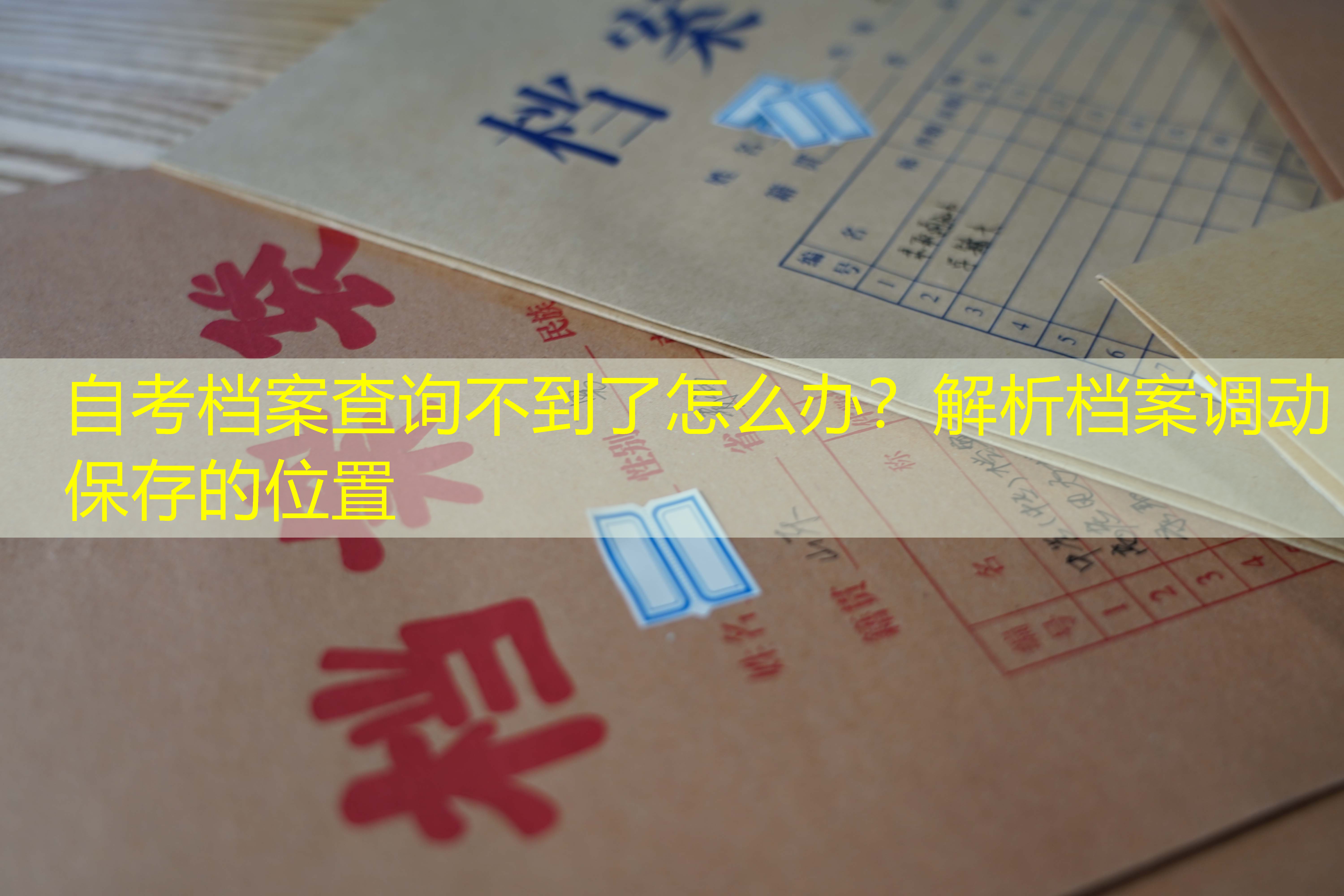 档案查询