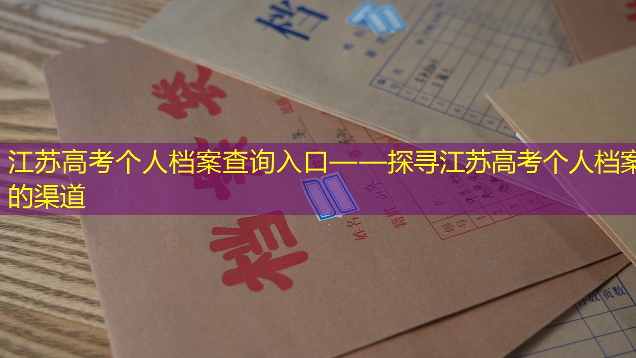 档案查询