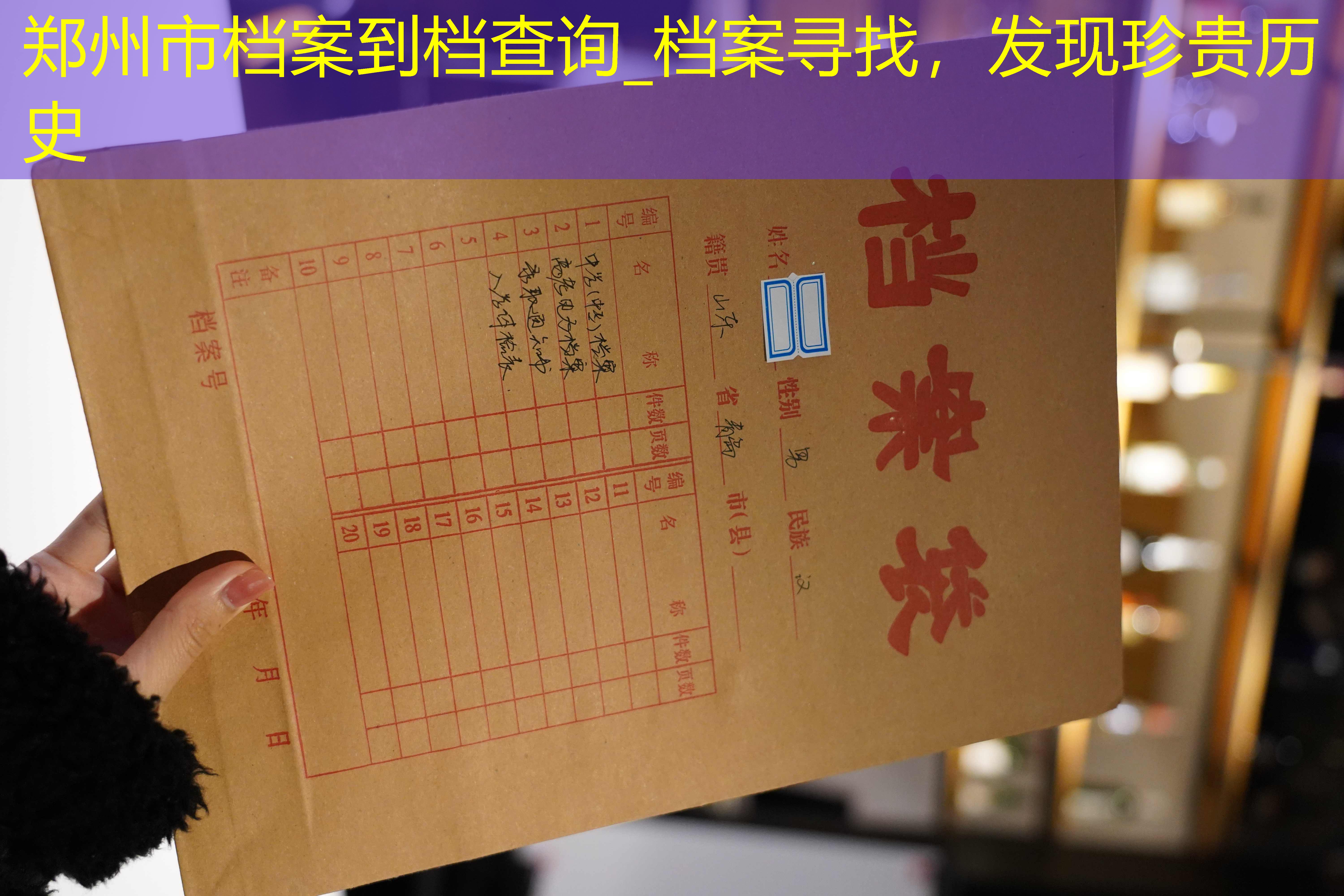 档案查询