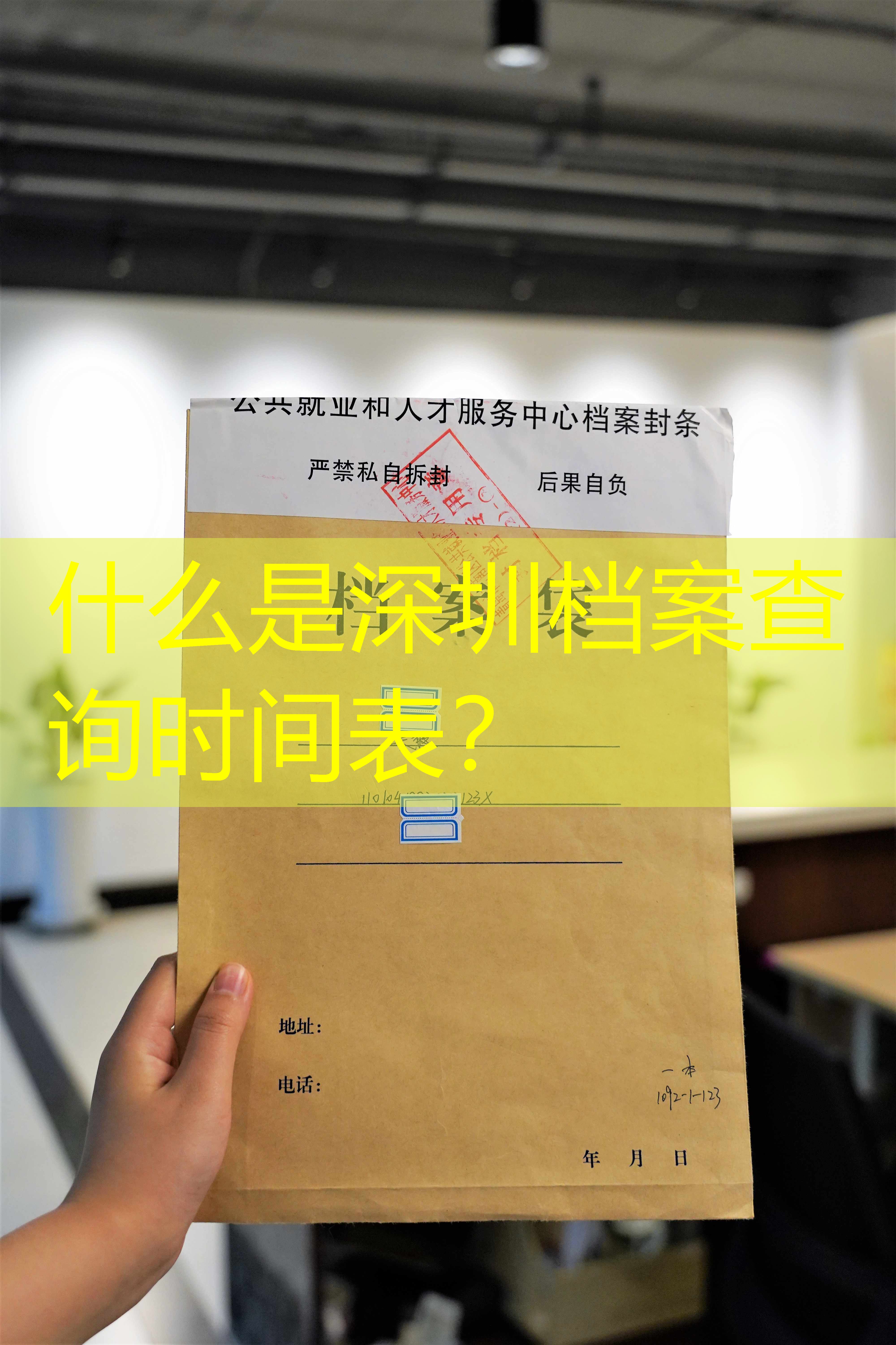 档案查询