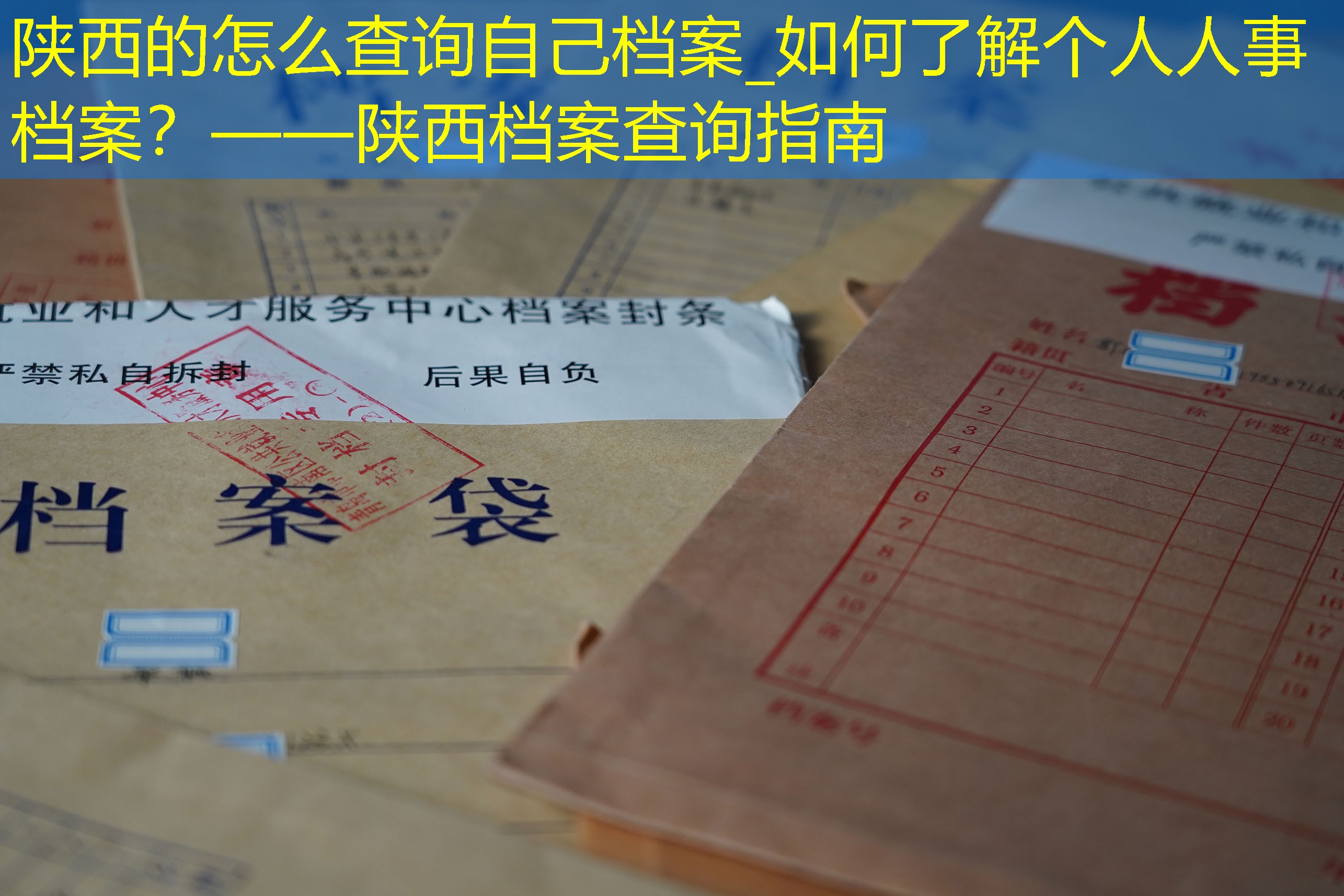 档案查询