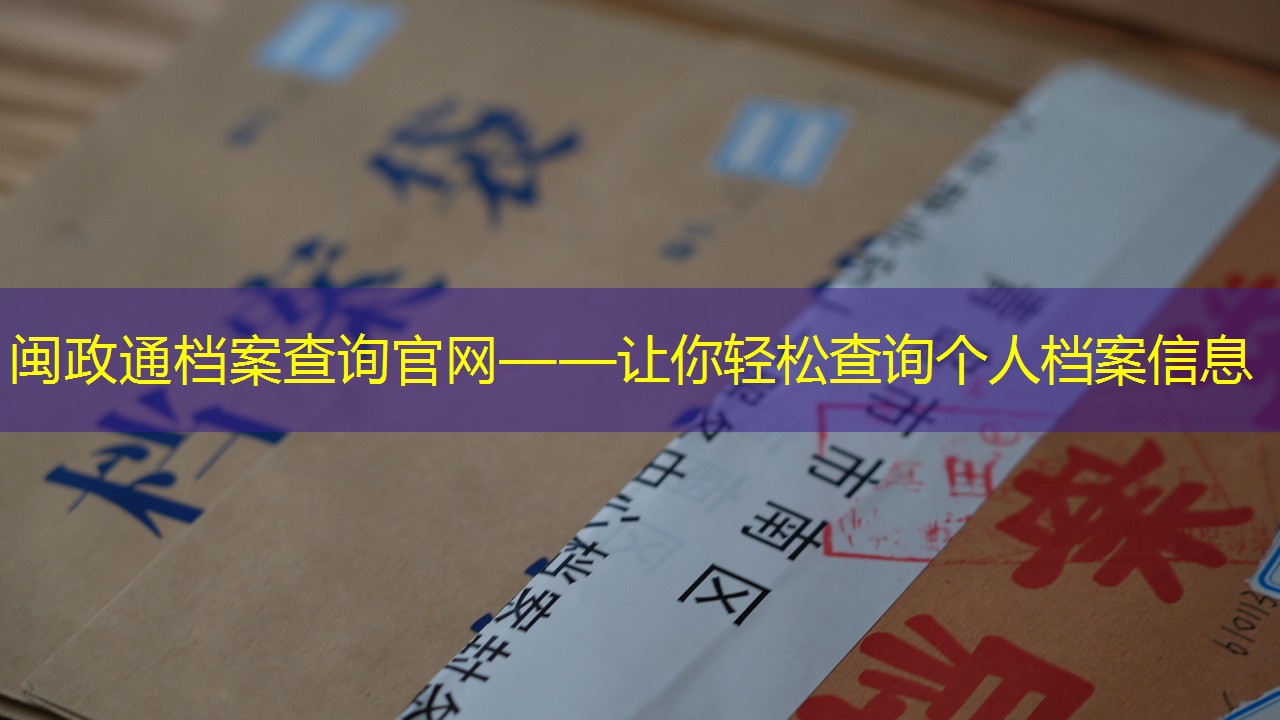 档案查询