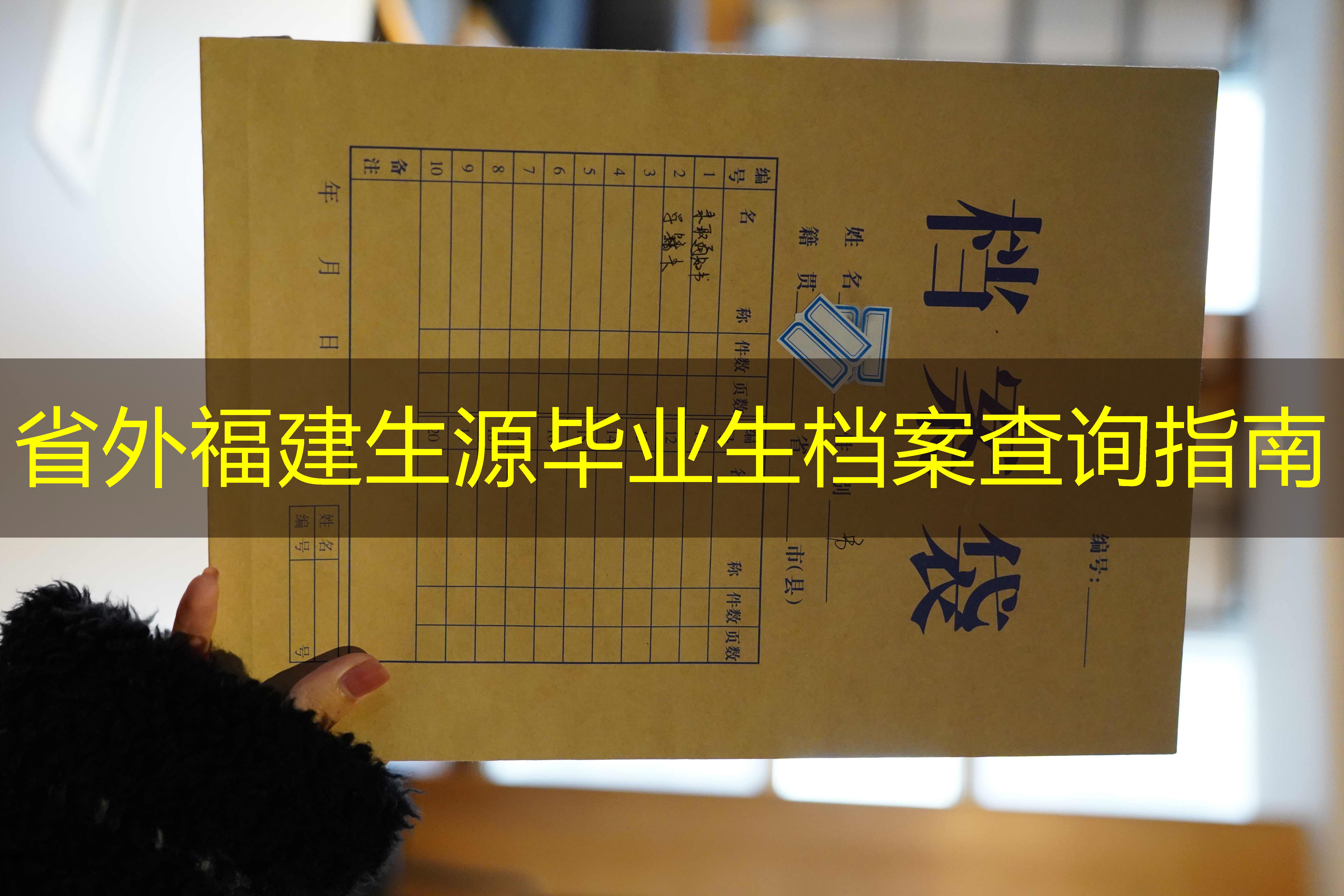 档案查询
