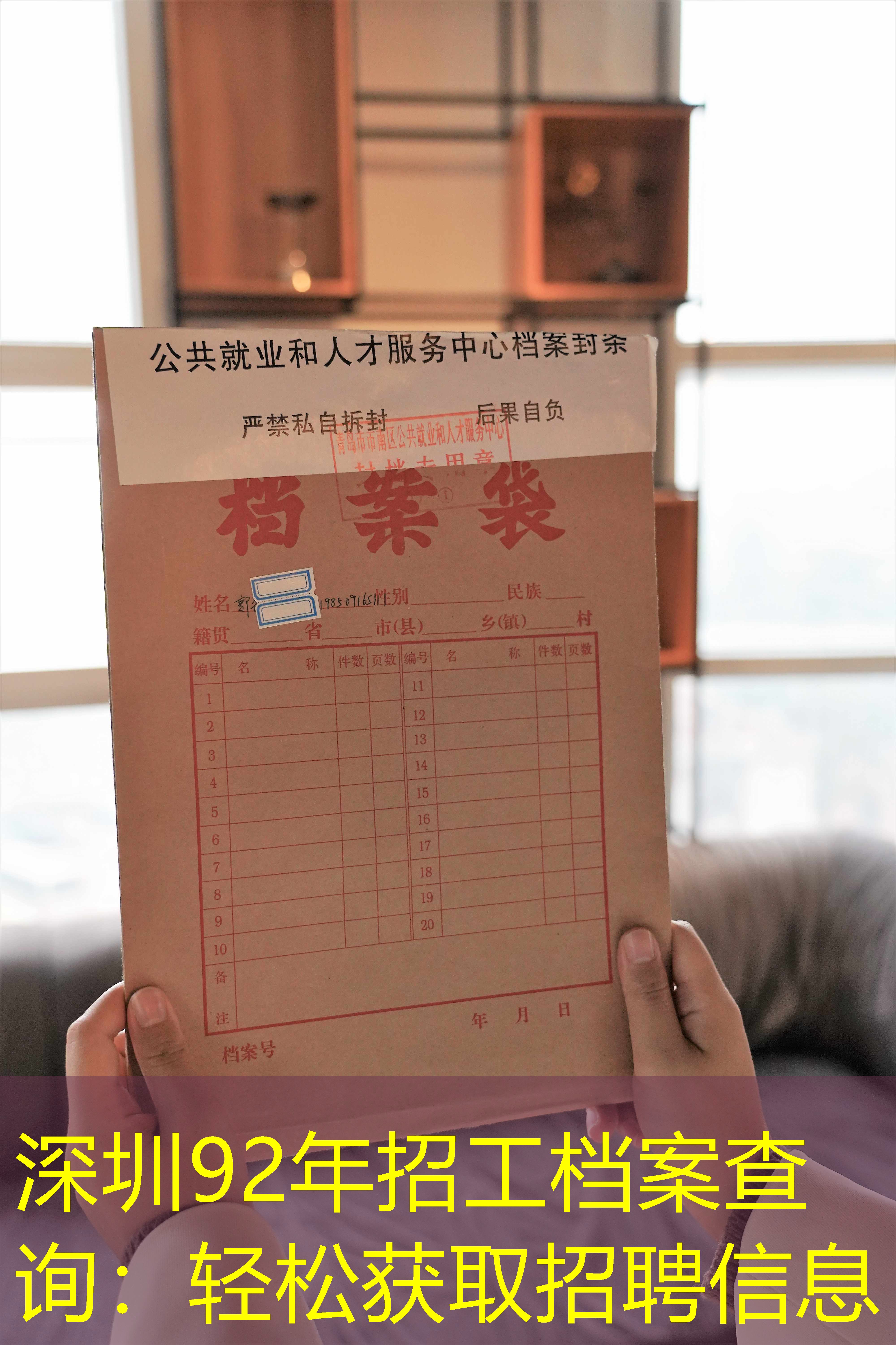 档案查询