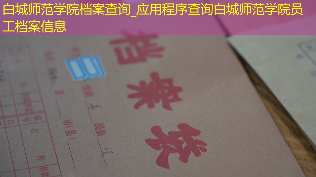 档案查询