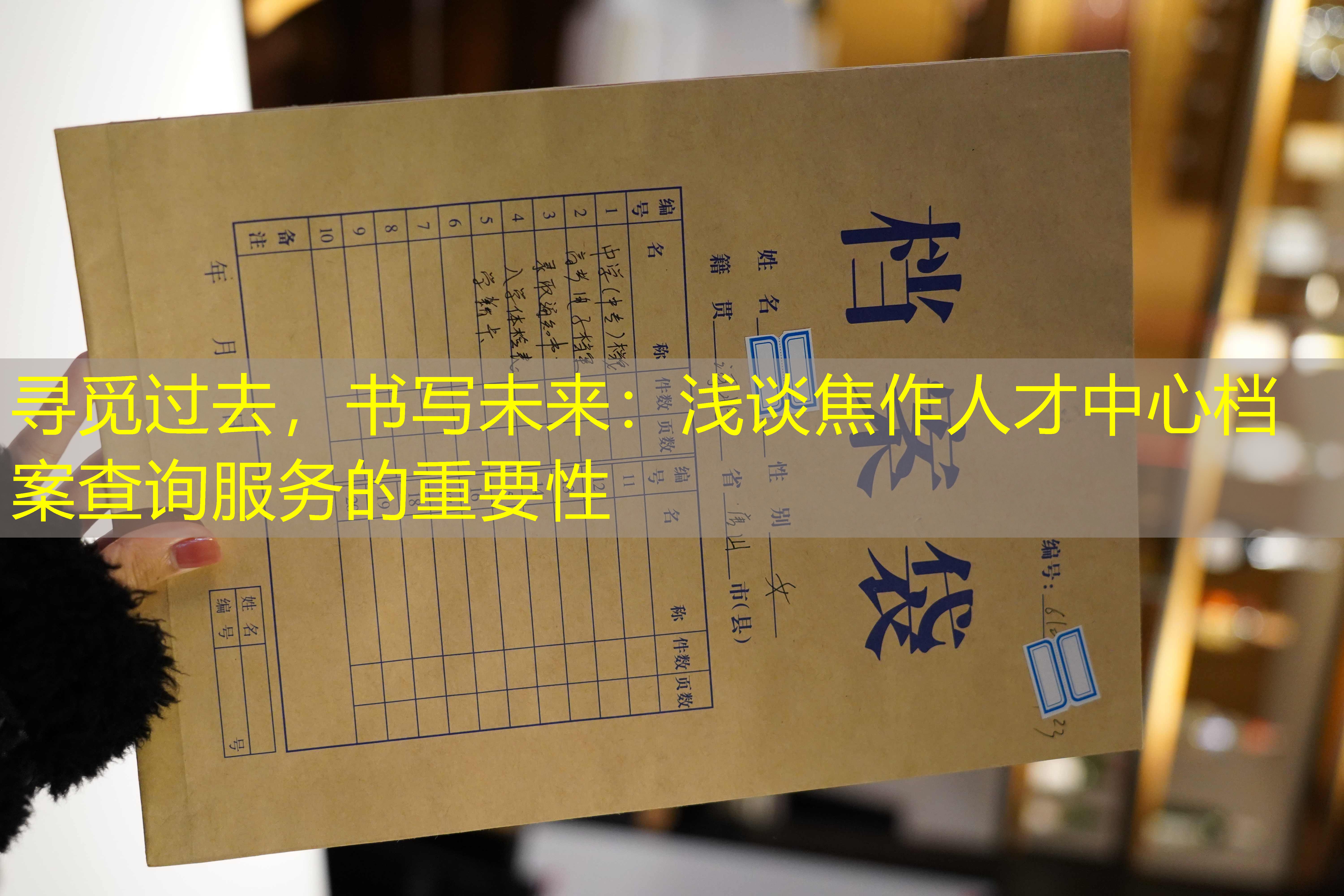 档案查询
