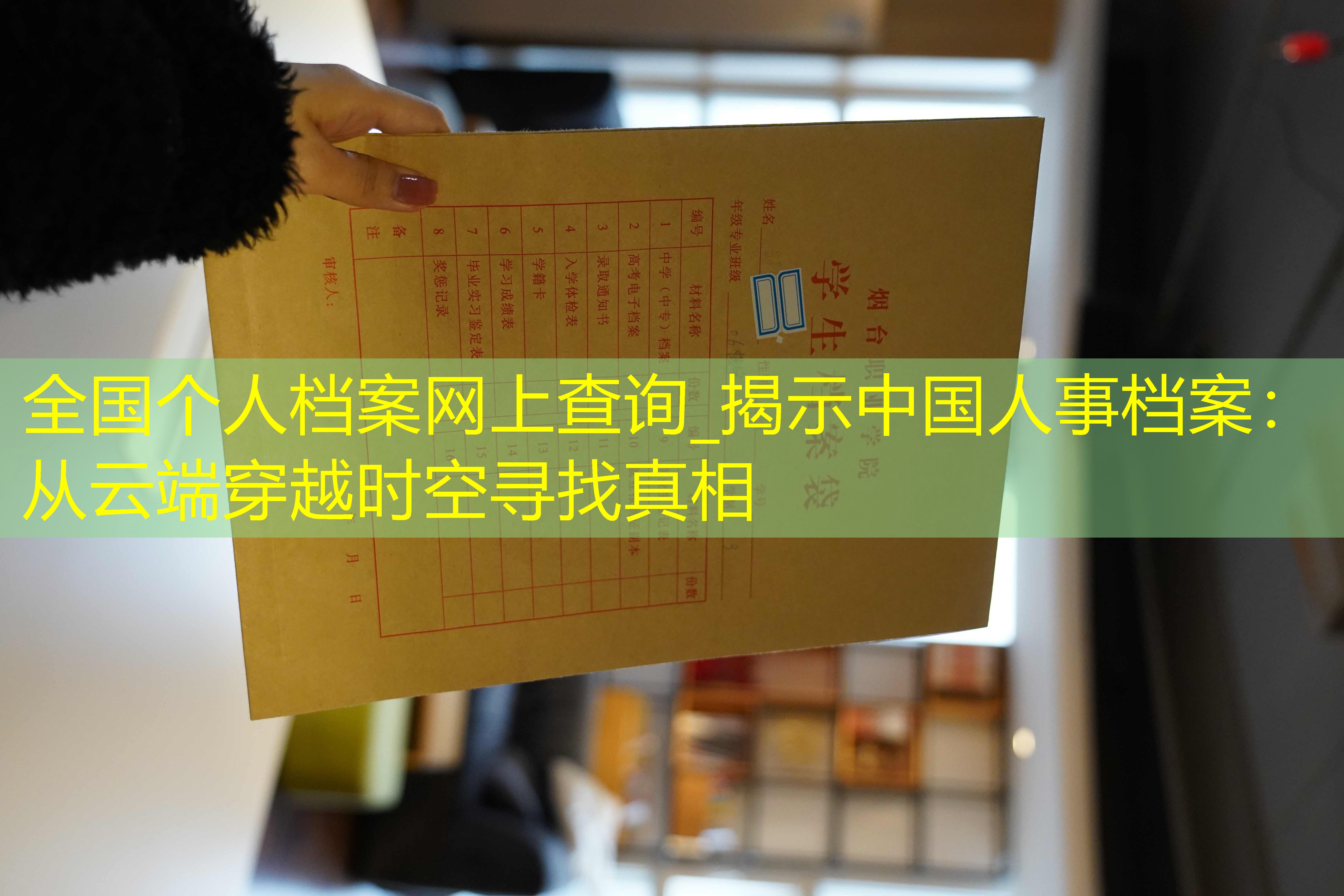 档案查询