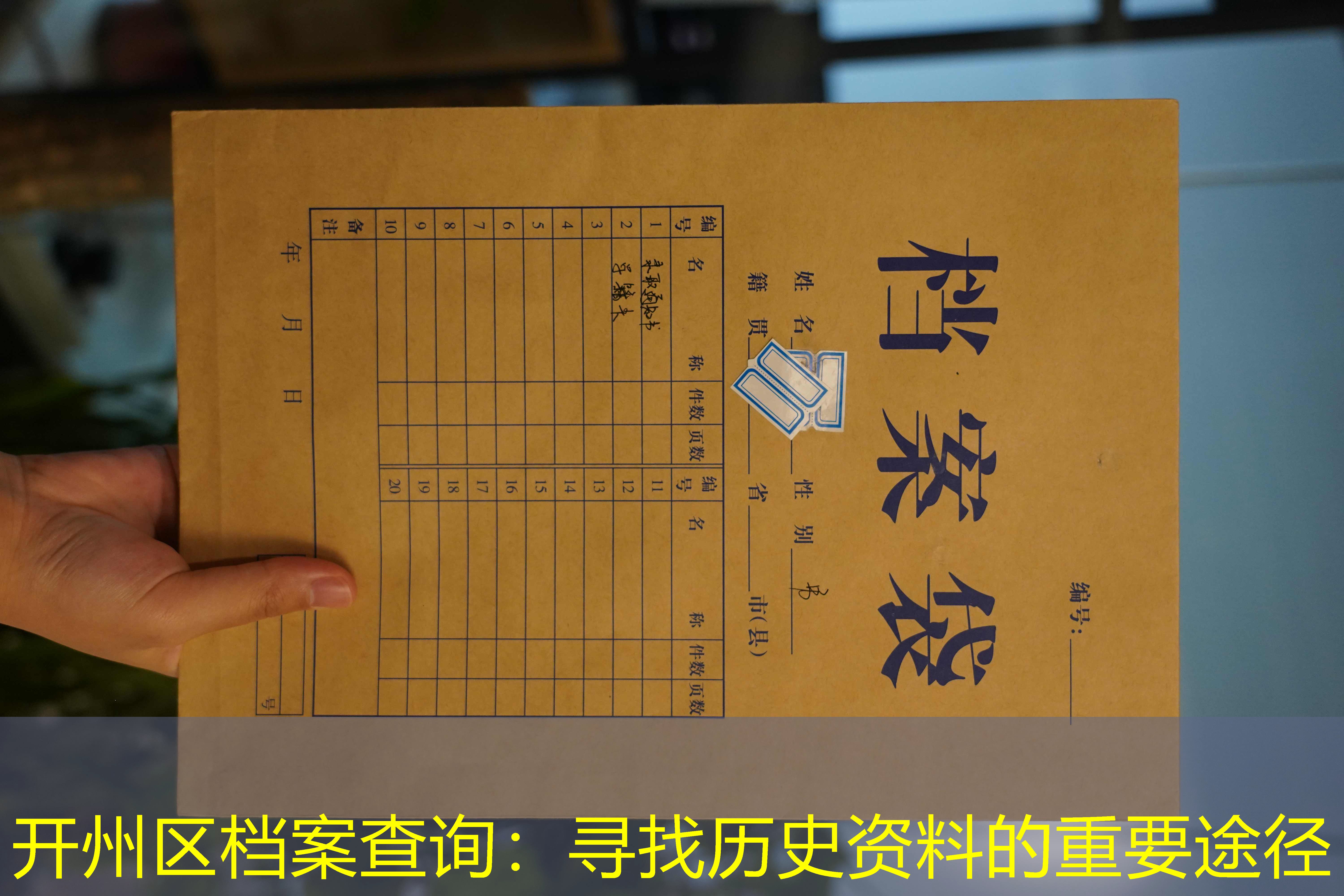 档案查询