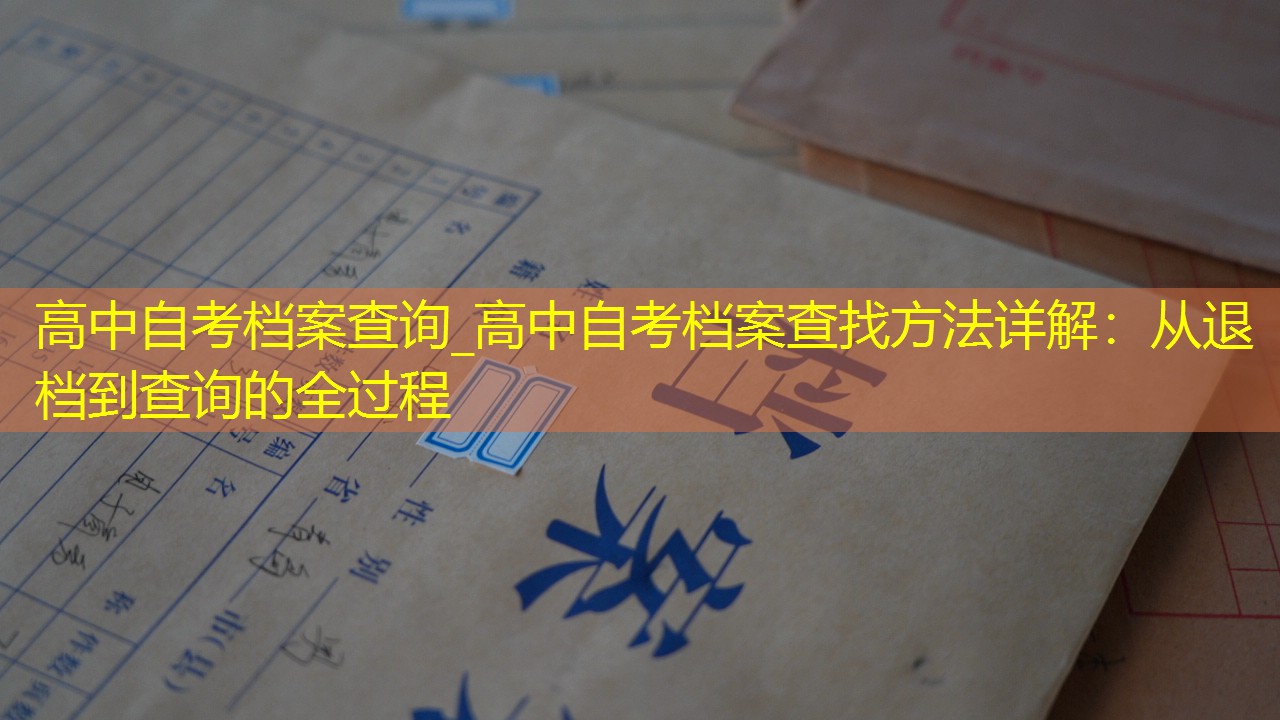 档案查询