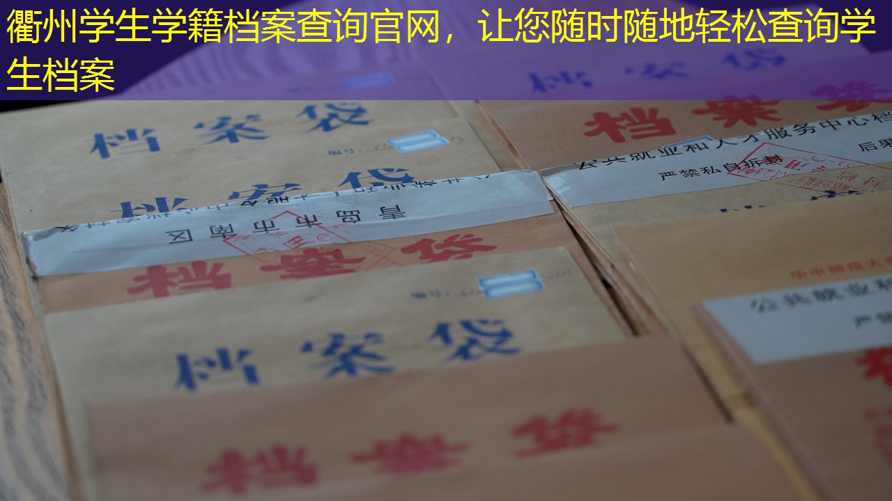 档案查询