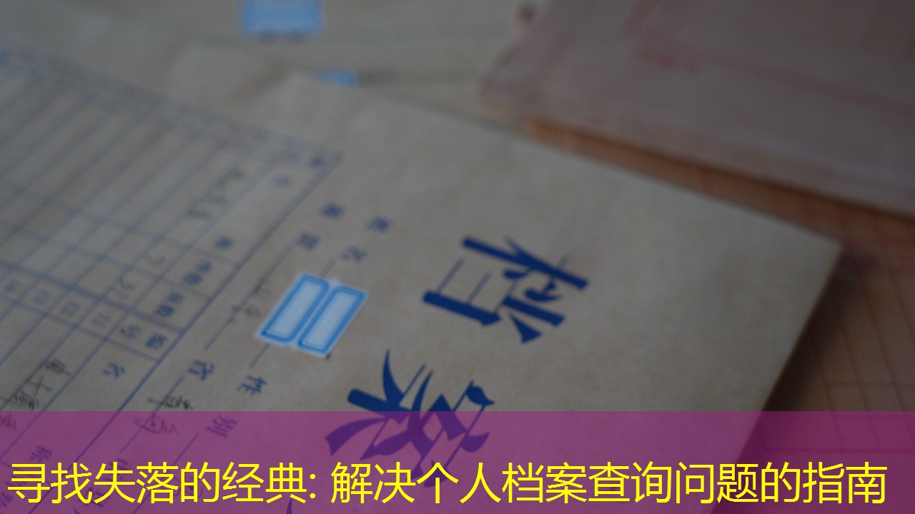 档案查询