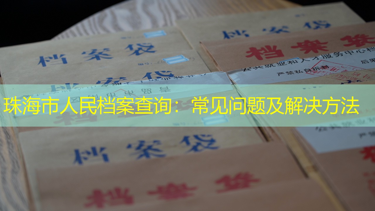档案查询