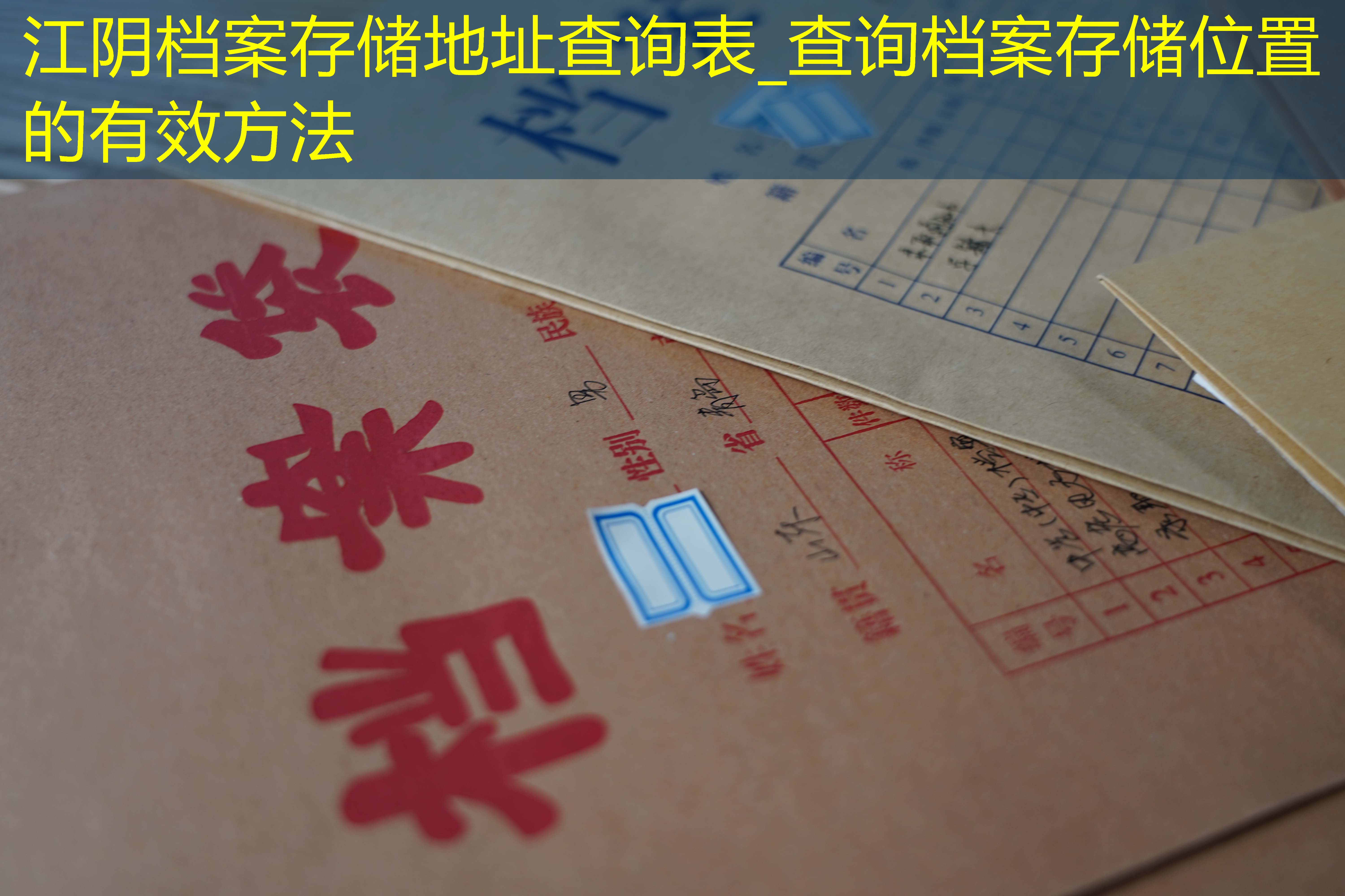 档案查询