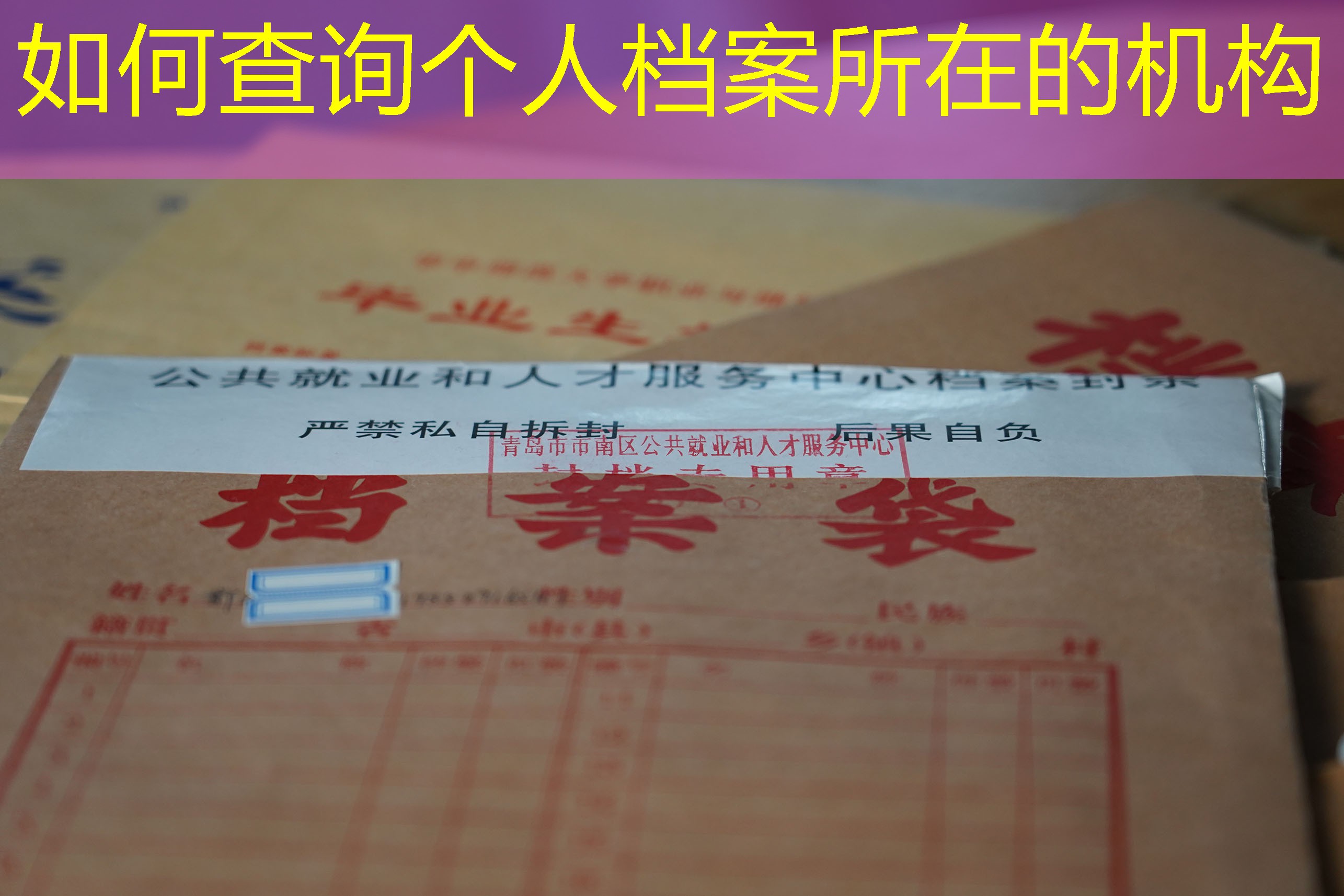 档案查询