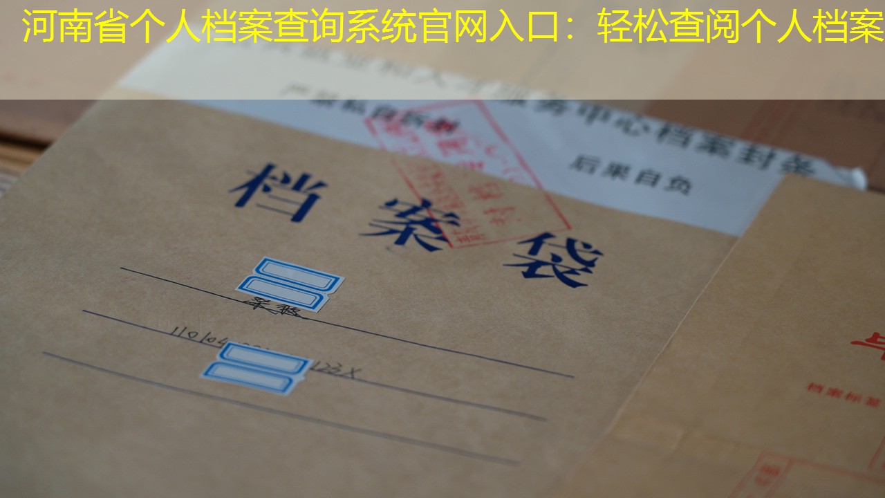 档案查询