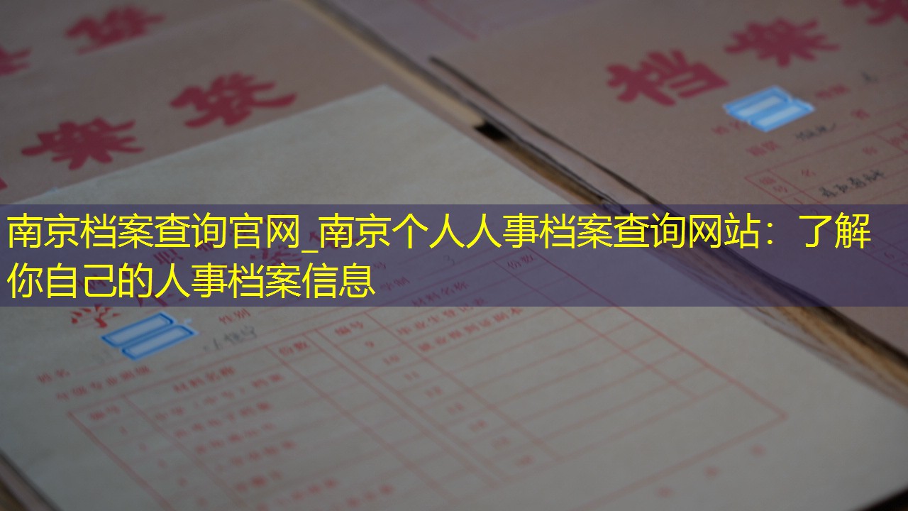 档案查询