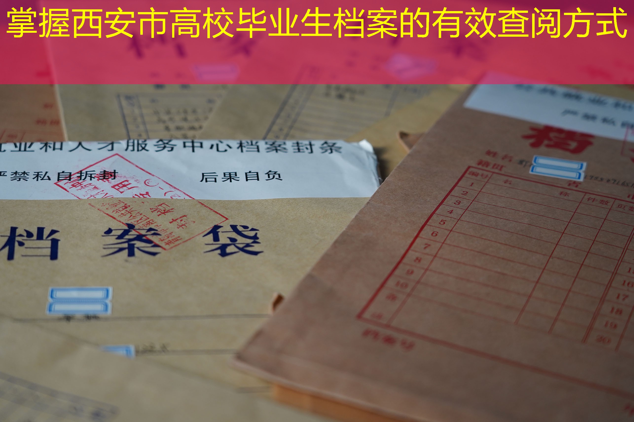 档案查询