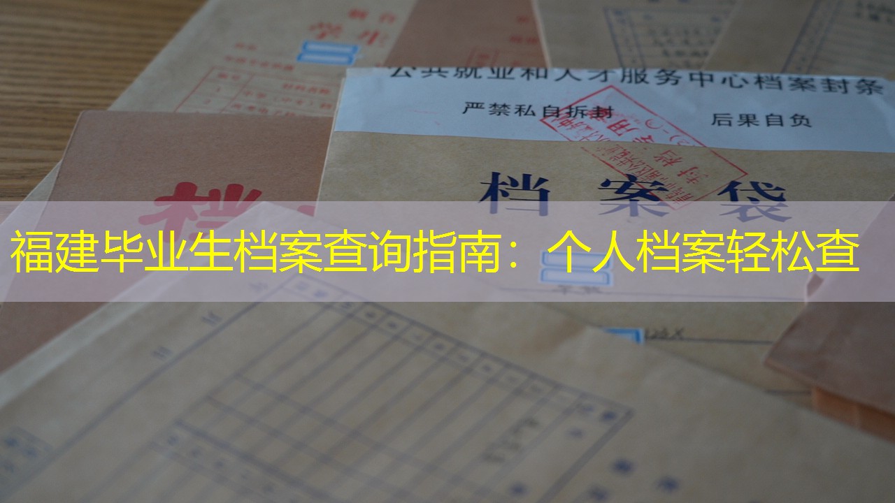 档案查询