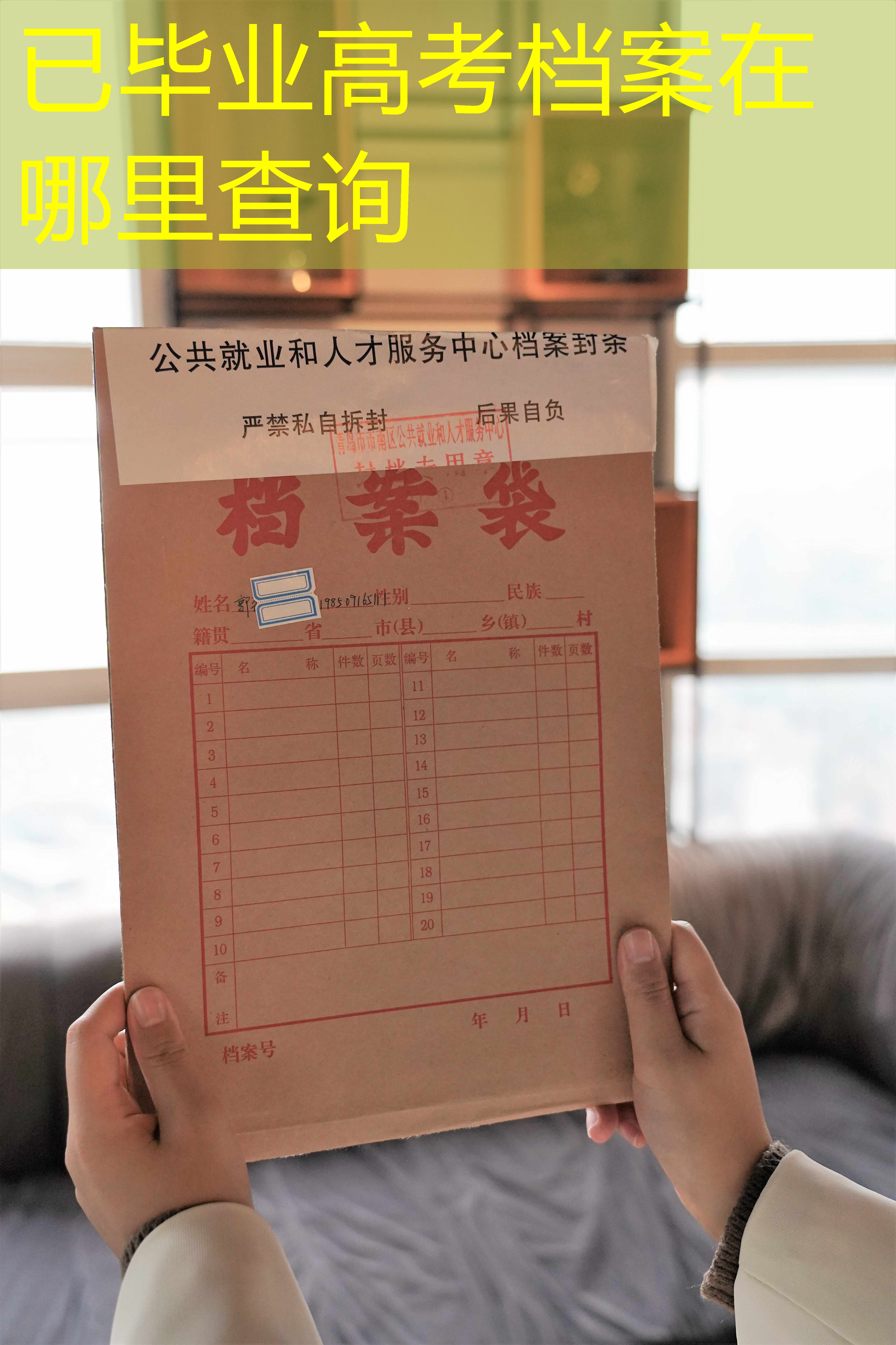 档案查询