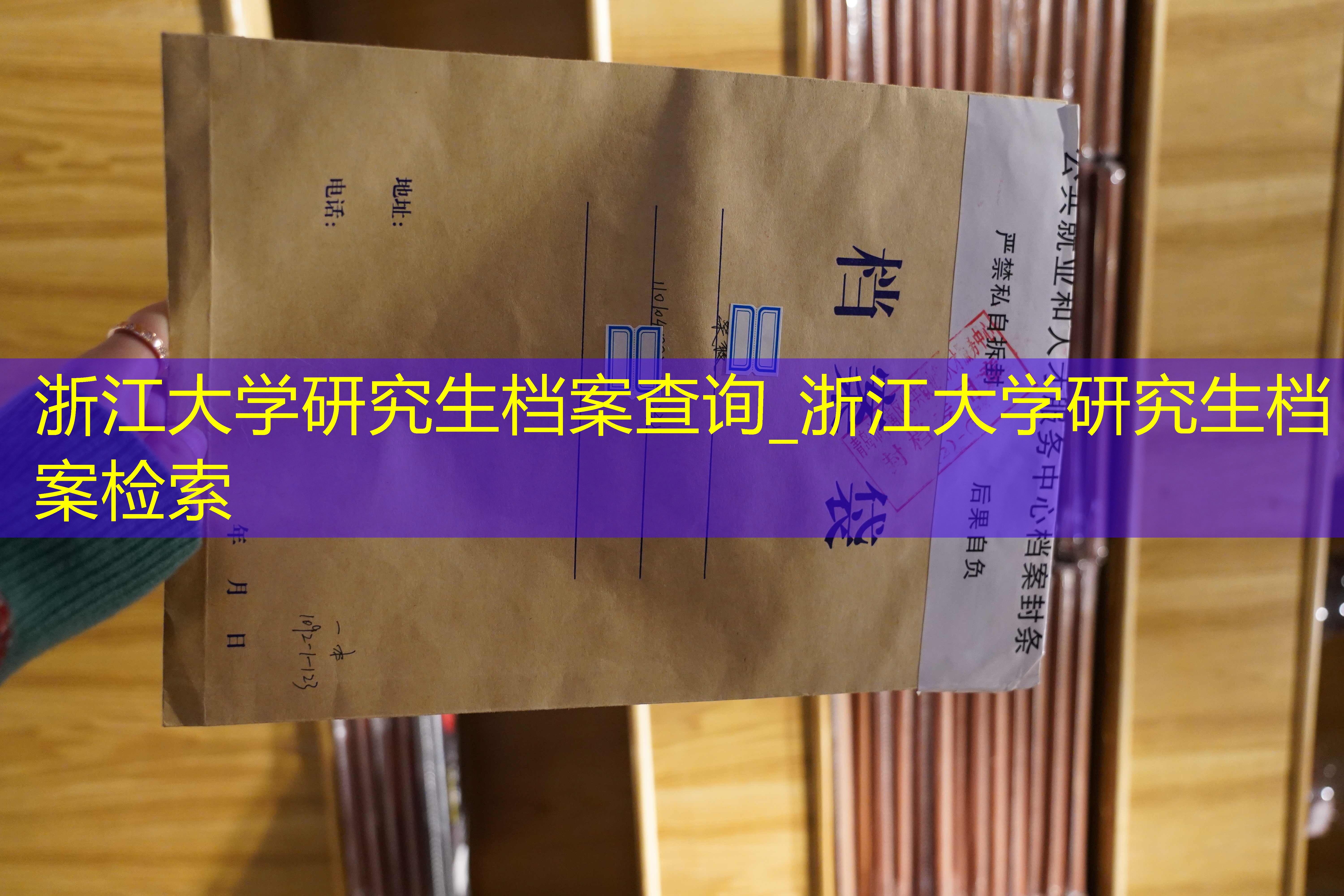 档案查询