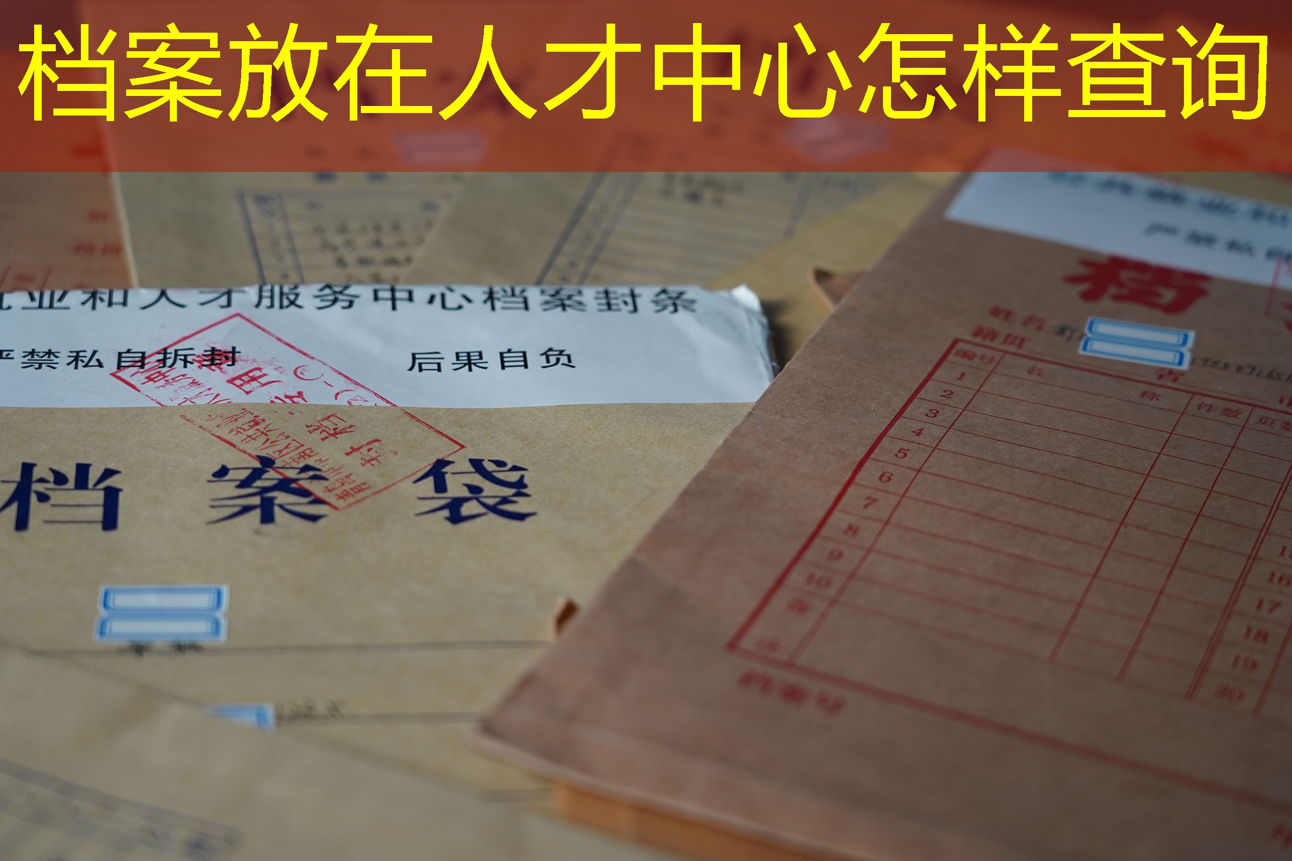 档案查询