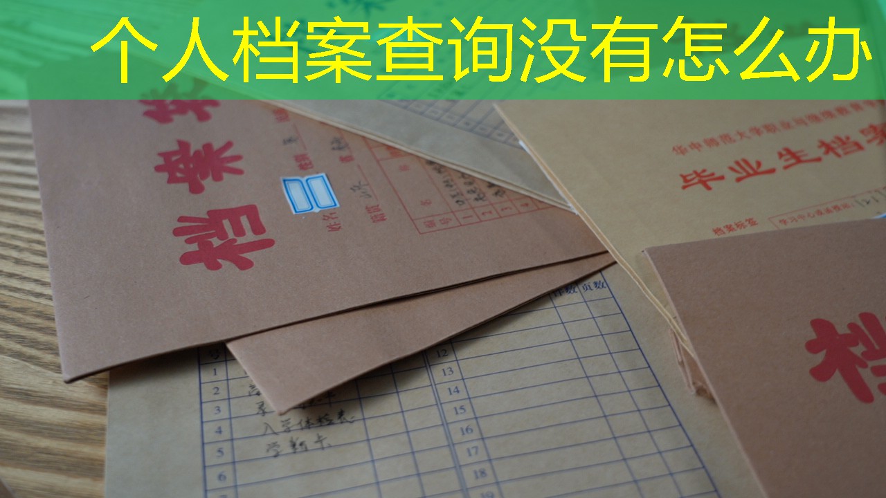 档案查询