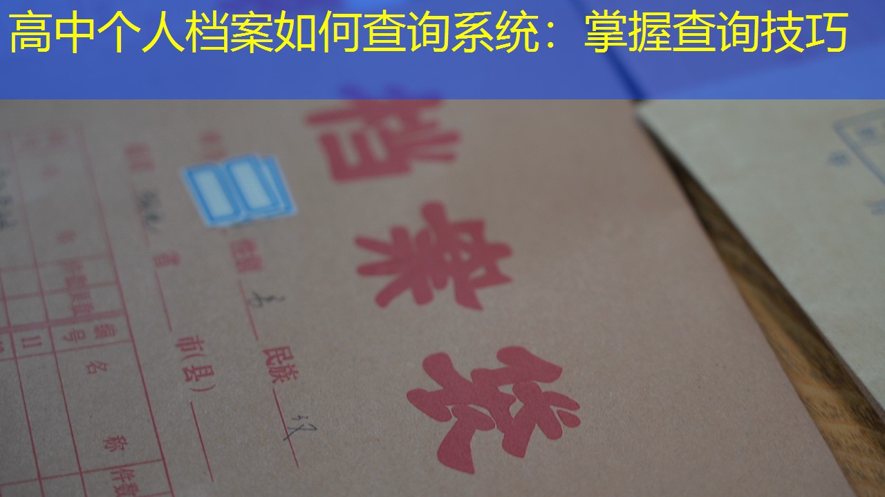 档案查询