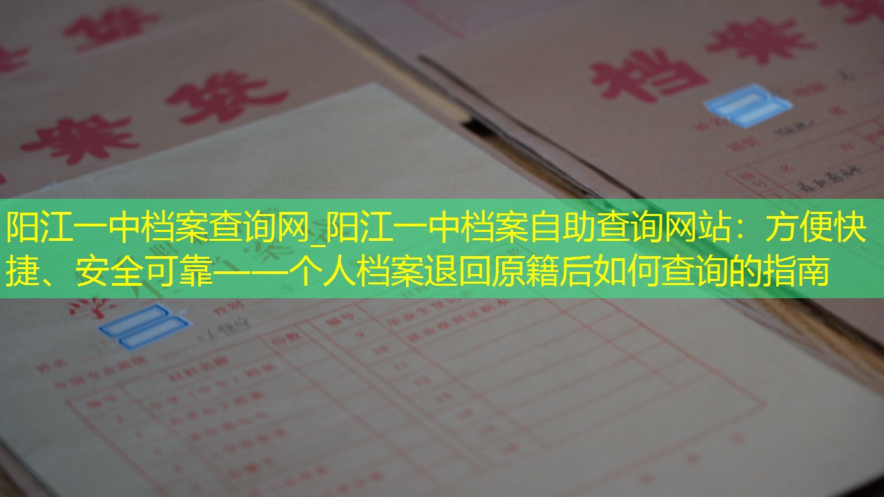 档案查询