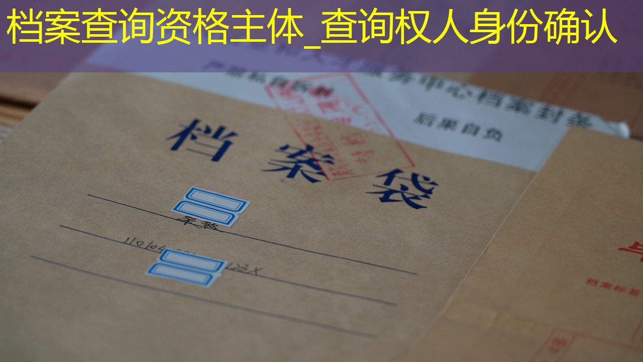 档案查询