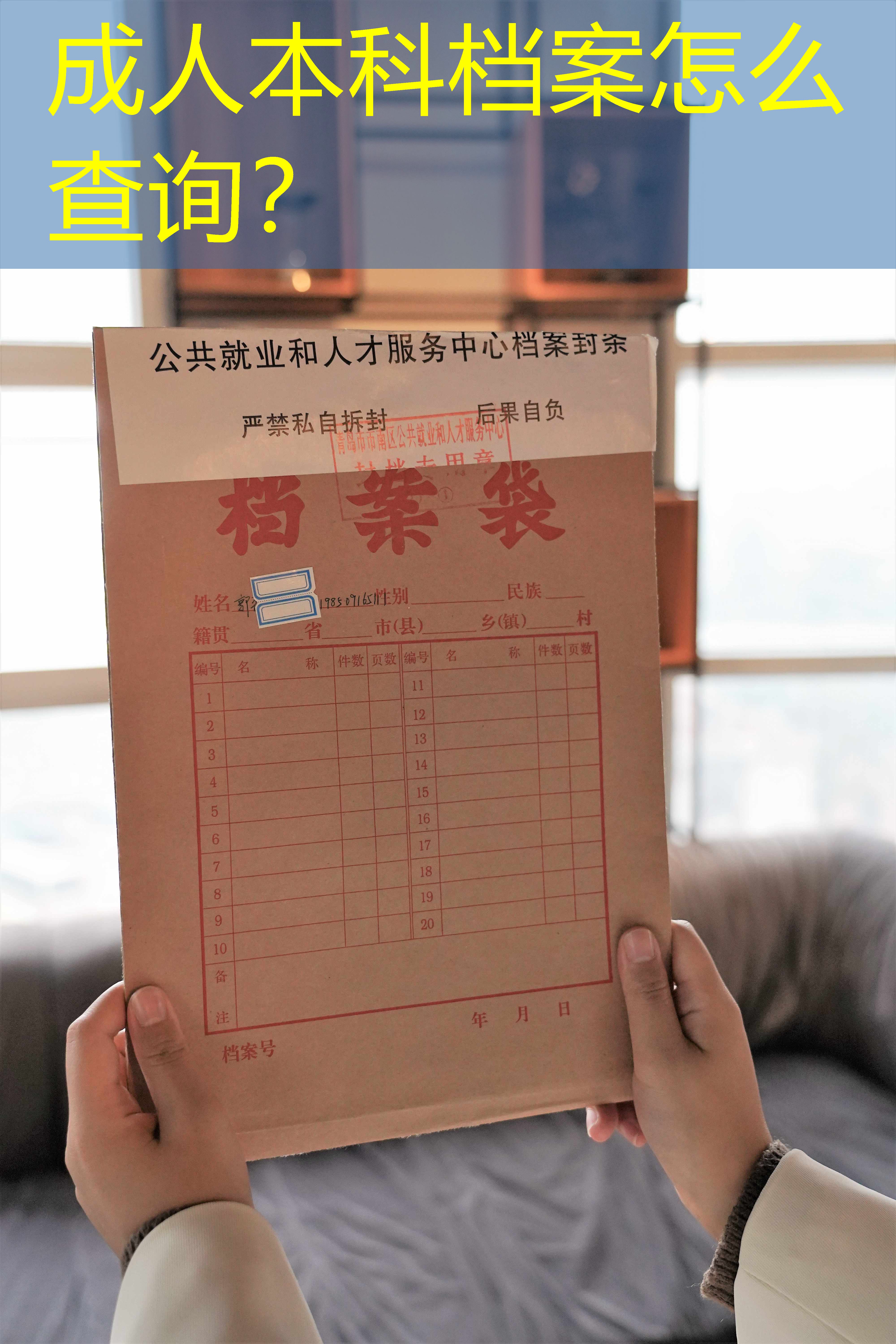 档案查询