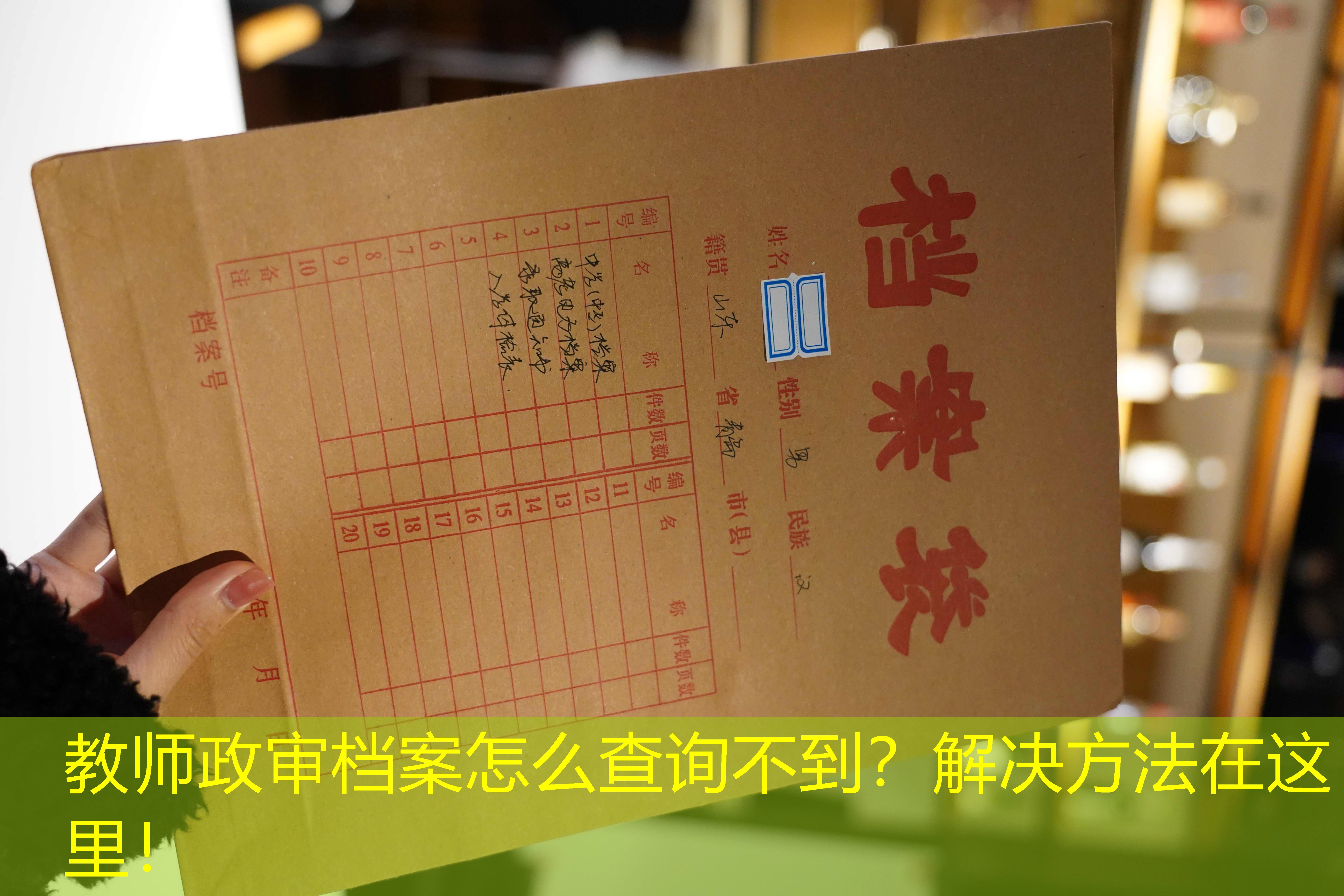 档案查询